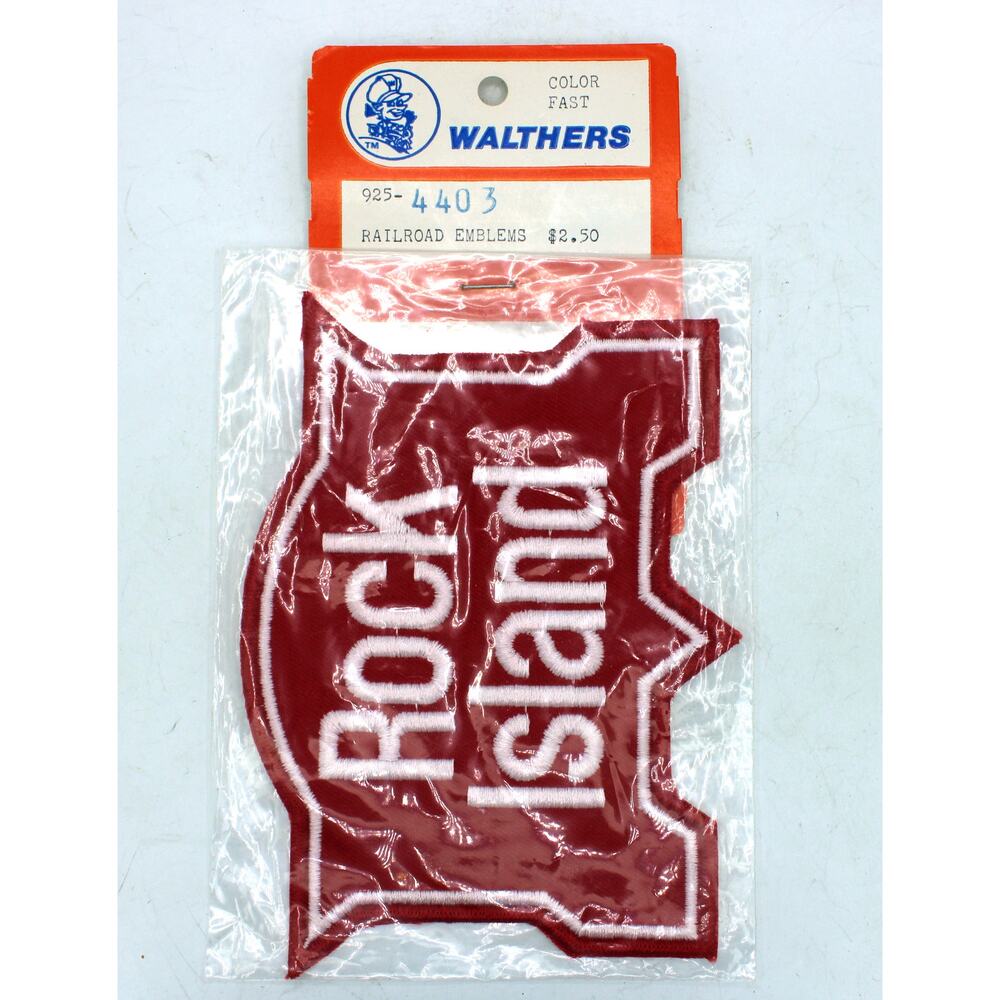 NOS Walthers Rock Island Railroad Patch
